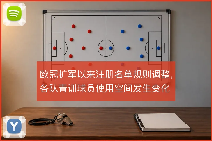 欧冠扩军以来注册名单规则调整,各队青训球员使用空间发生变化